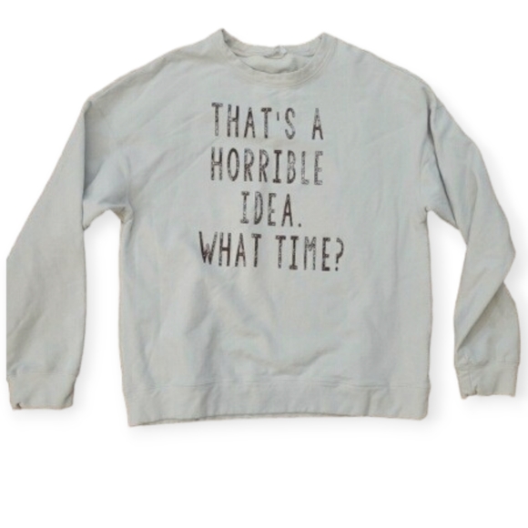 Sheshow Women's Sweatshirt Logo Athletic Yoga Running Workout Sweater size XL - Picture 3 of 5